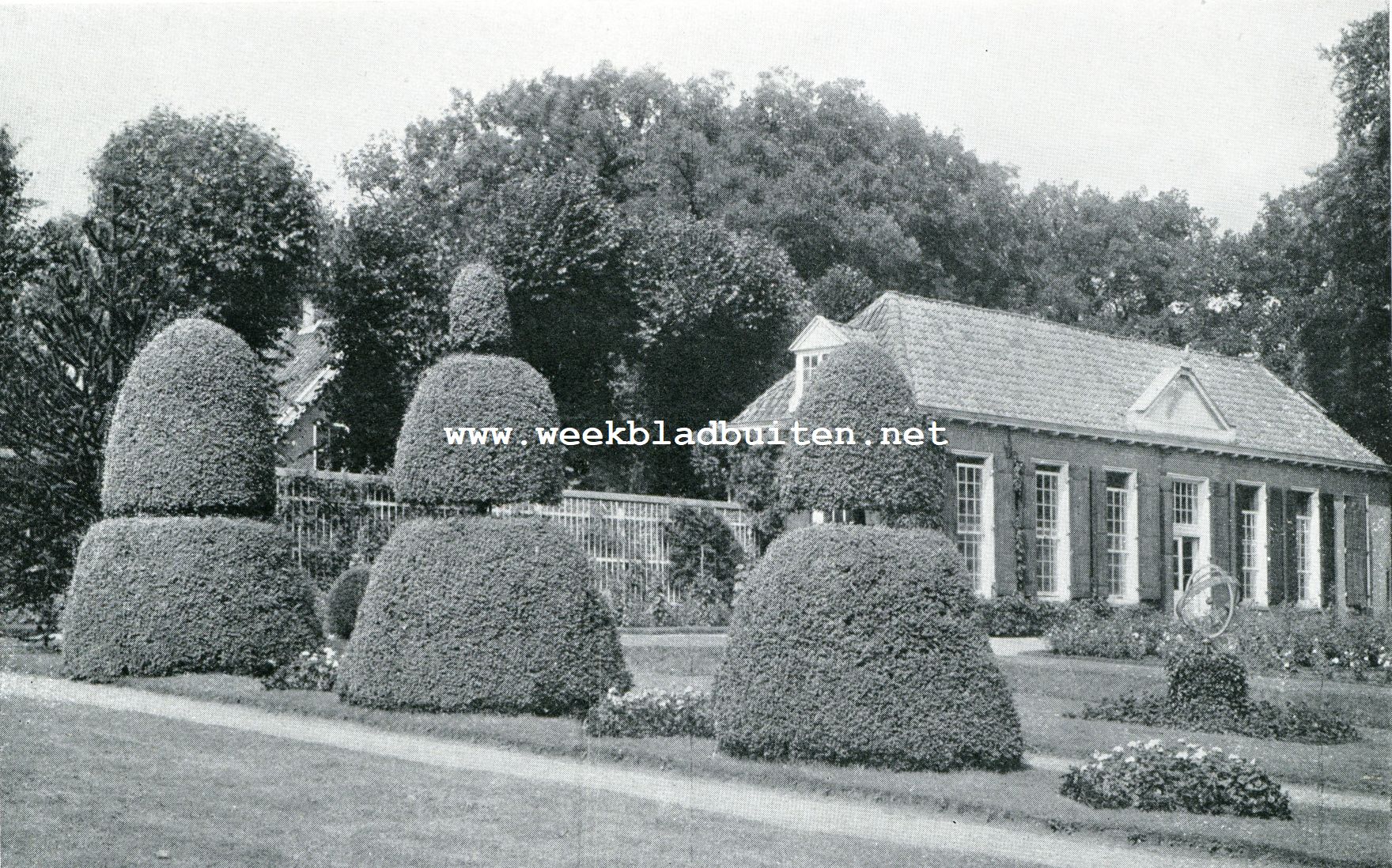 Het Huis te Amerongen. Oranjerie