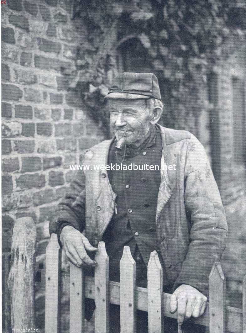 In een woonwagen door Nederland. Na een welgemeend afscheid oogde onze gastheer den wagen nog geruimen tijd na