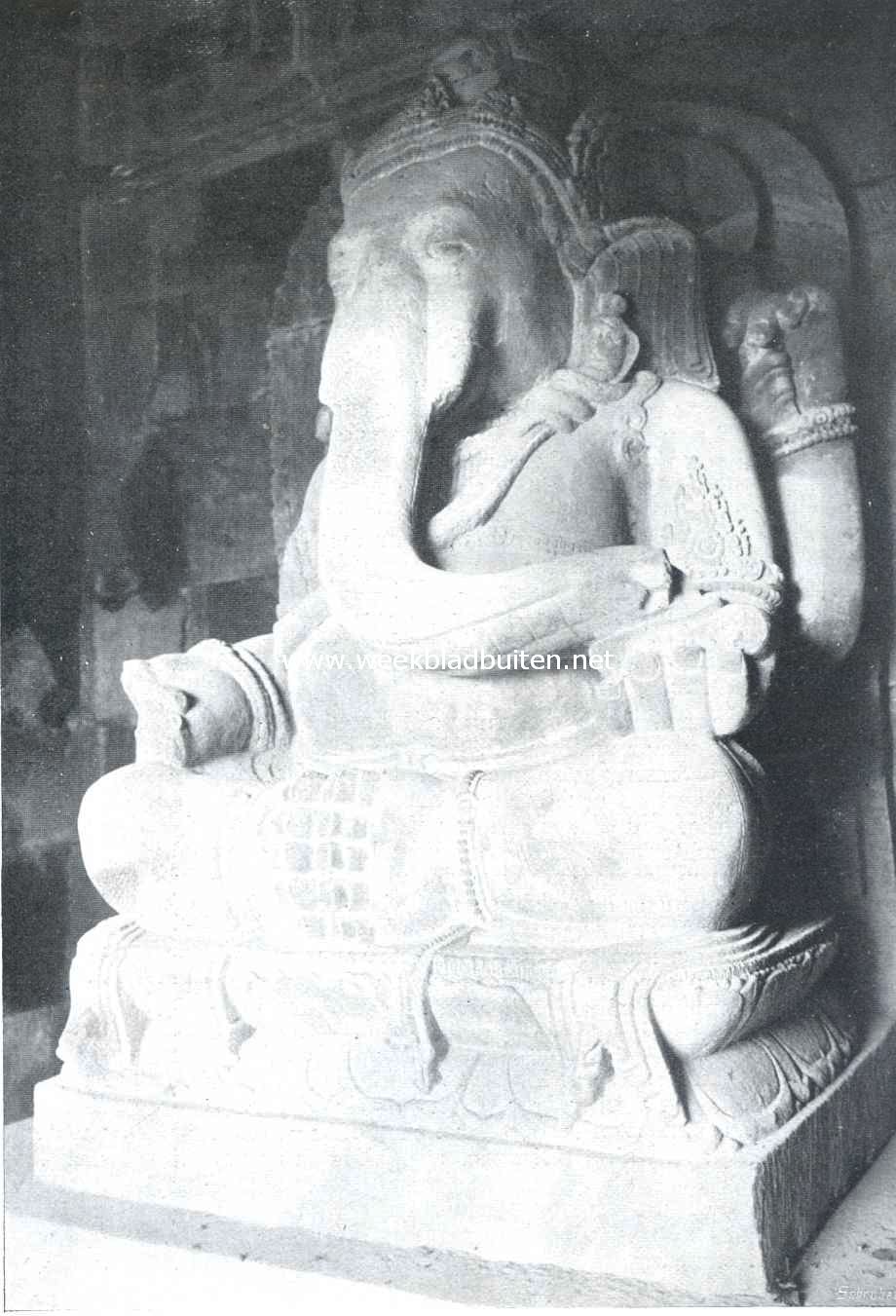 Van Java's tempelschoonheden. De tempel-runen van Parambanan. Ganesja, Sjiwa's eerste zoon