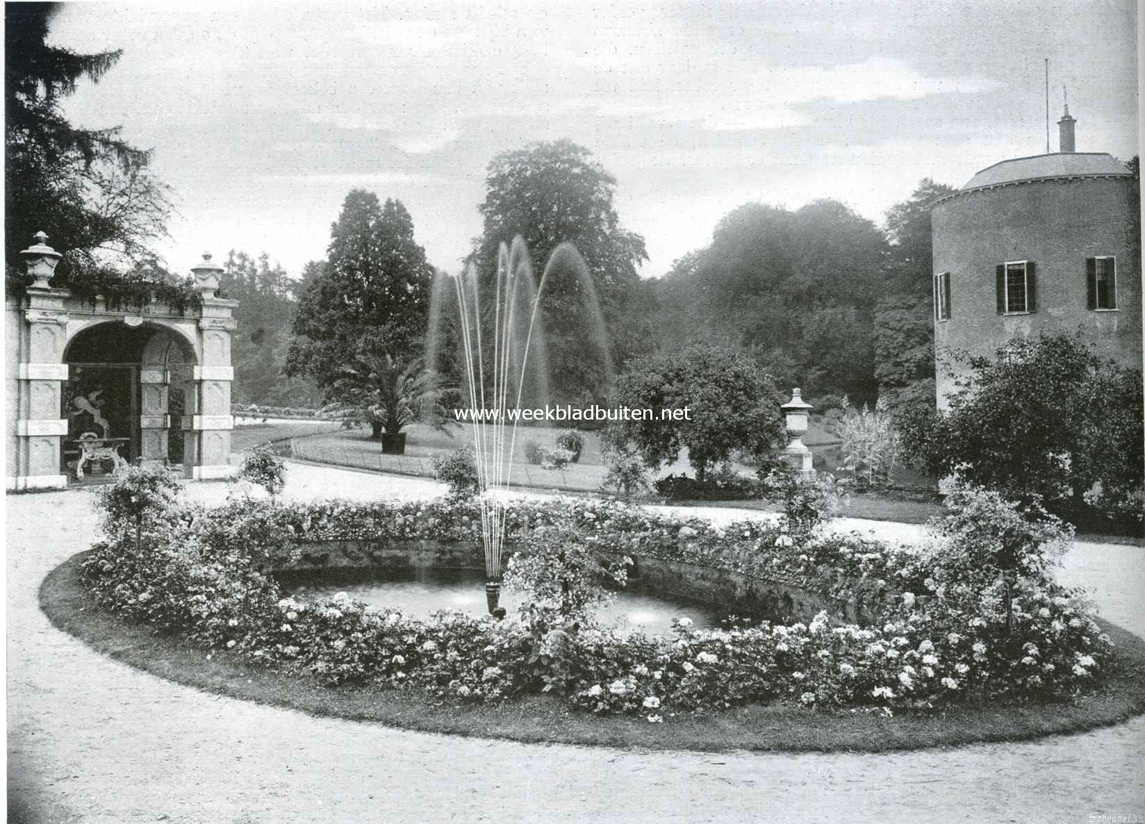 In de tuinen van het kasteel Rosendaal