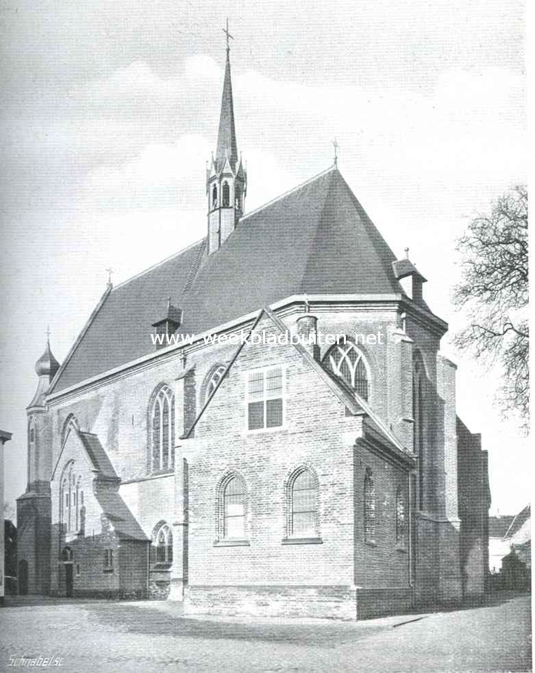 De gerestaureerde Catharina-kerk te Diksmuide