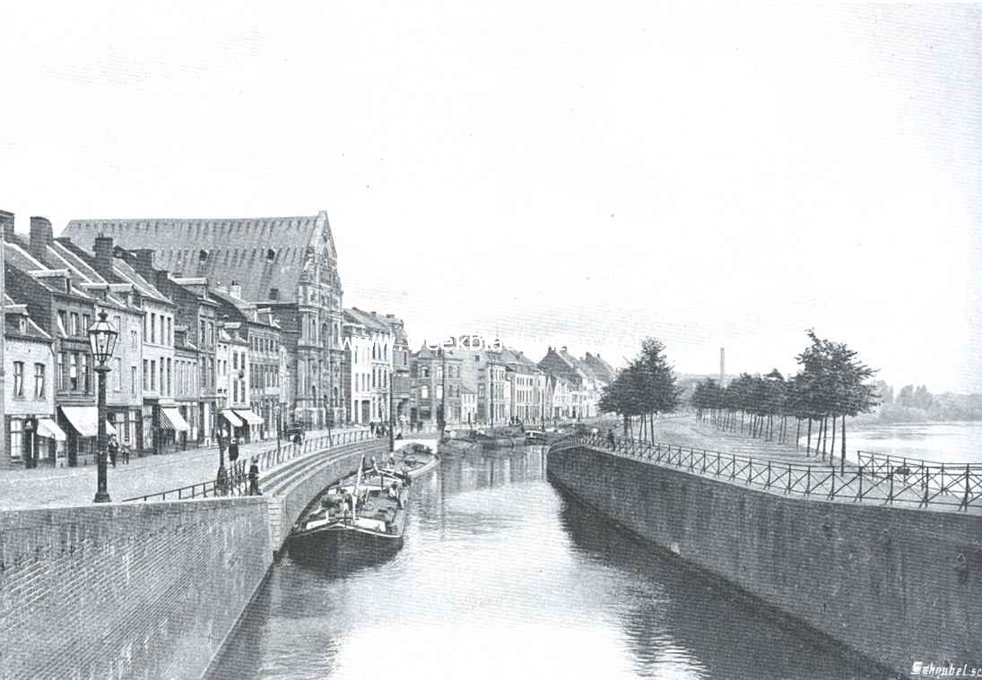 Het Kanaal langs de Maas te Maastricht