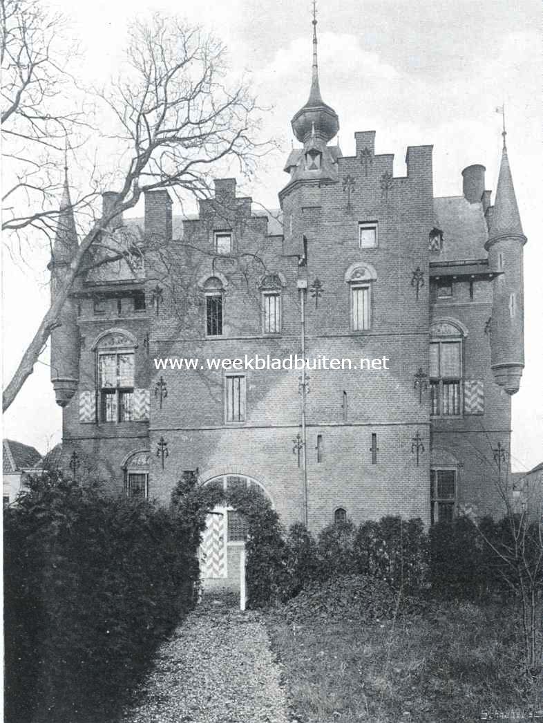 Het huis van Maarten van Rossum. Achtergevel