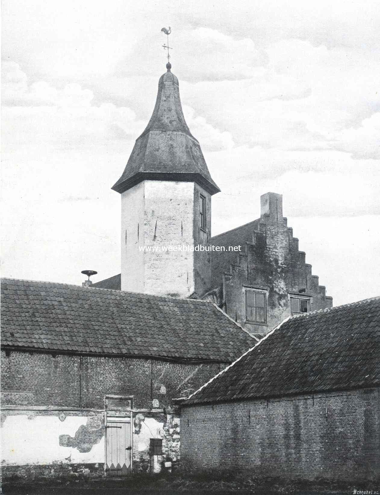 Het kasteel Zwijnsbergen te Helvoirt. Achterzijde 2