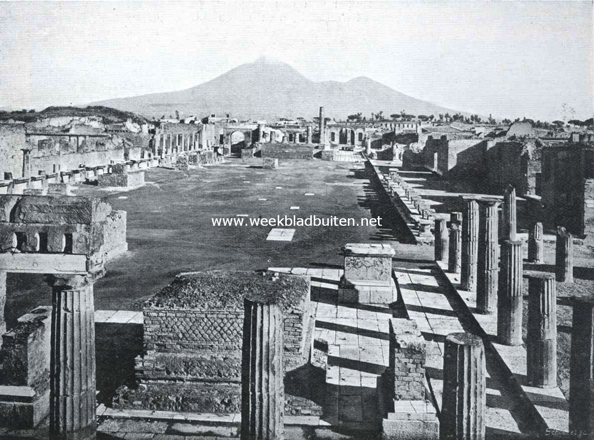 Het Forum te Pompeji