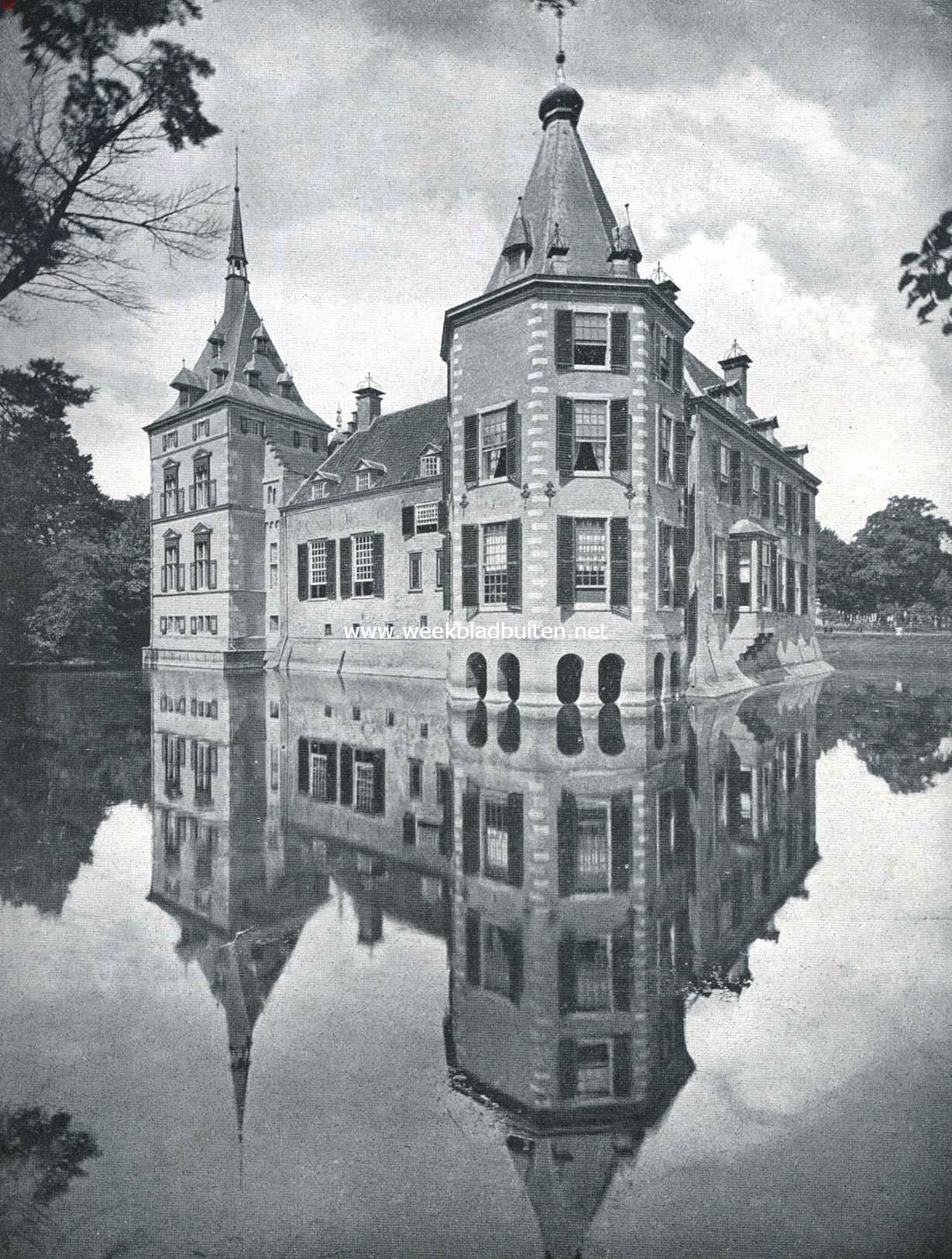 Het kasteel het Nijenhuis, gezien van het Zuidwesten