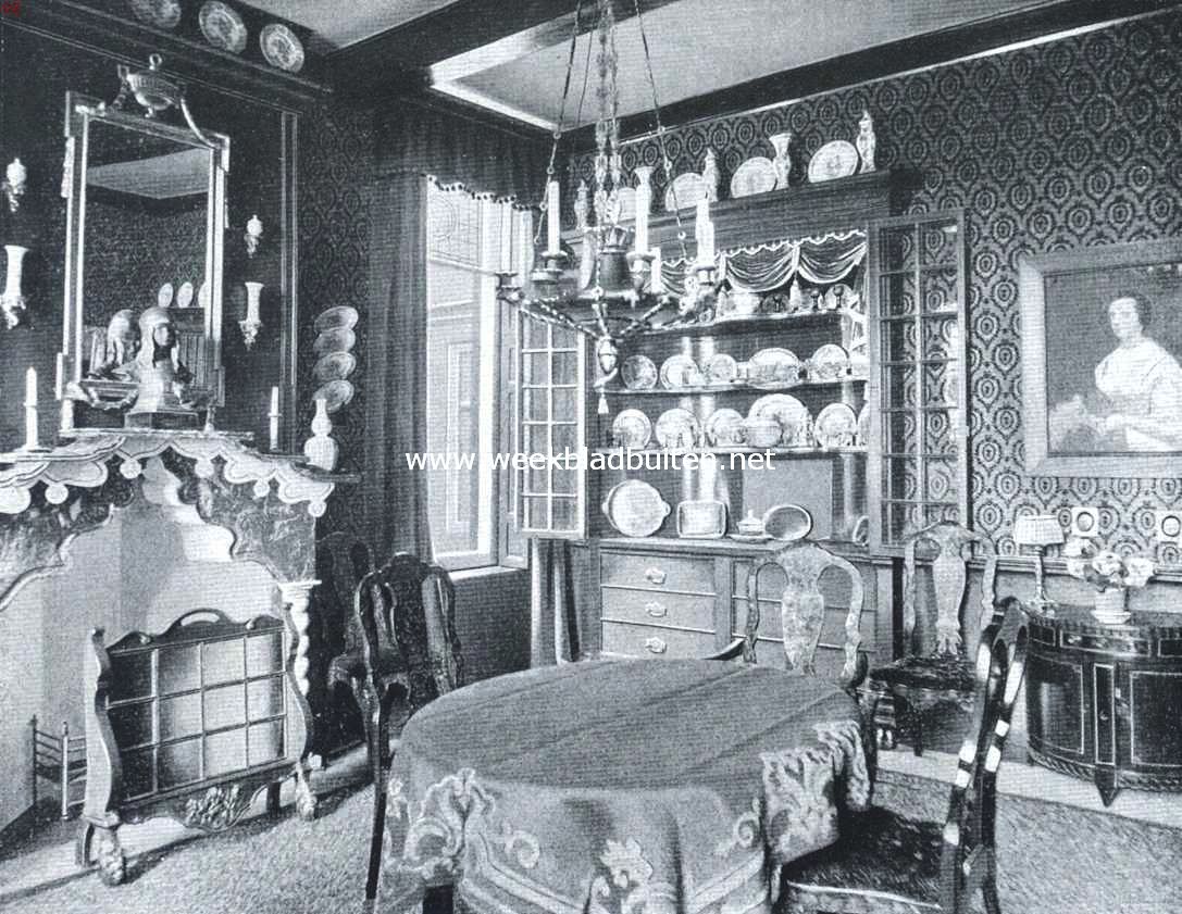 De Ekenstein. De Eetzaal