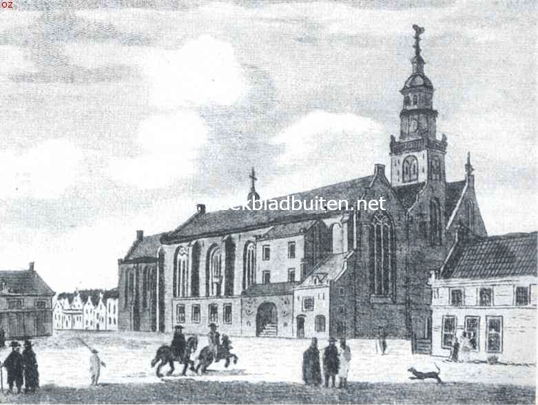 Purmerend. De Groote of St. Nicolaaskerk, afgebroken in 1851