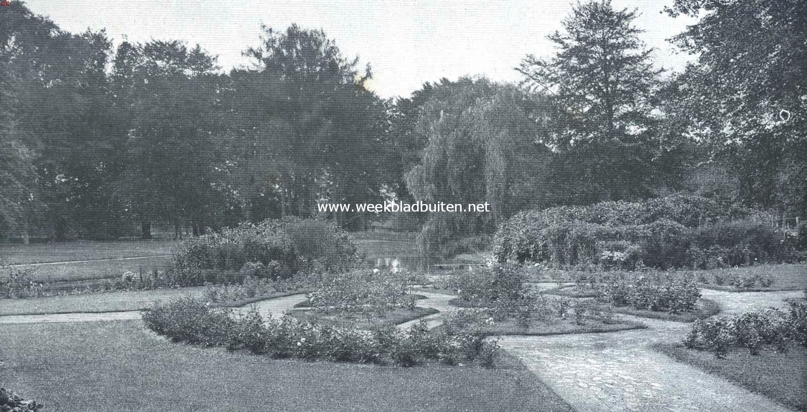 Het landgoed Beukenburg. In het park