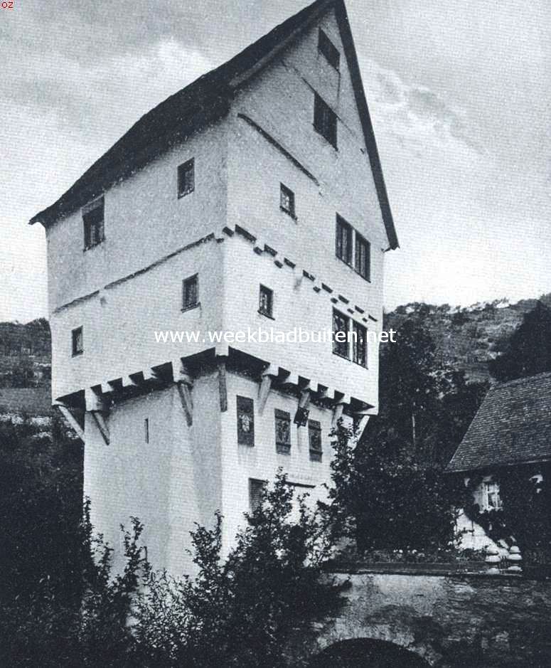 Rothenburg ob der Tauber. Het Toplerslot