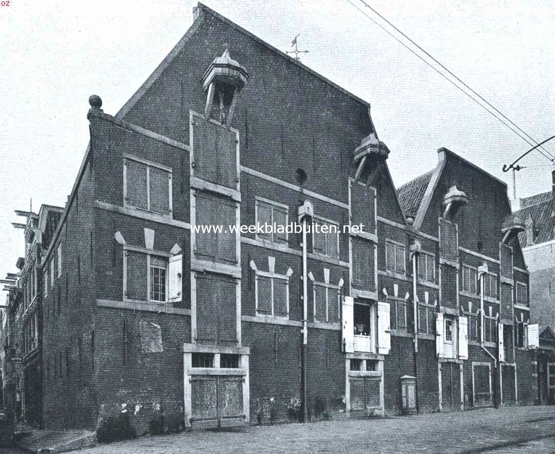 De gebouwen der Oost-Indische Compagnie. Het O-.I. pakhuis 