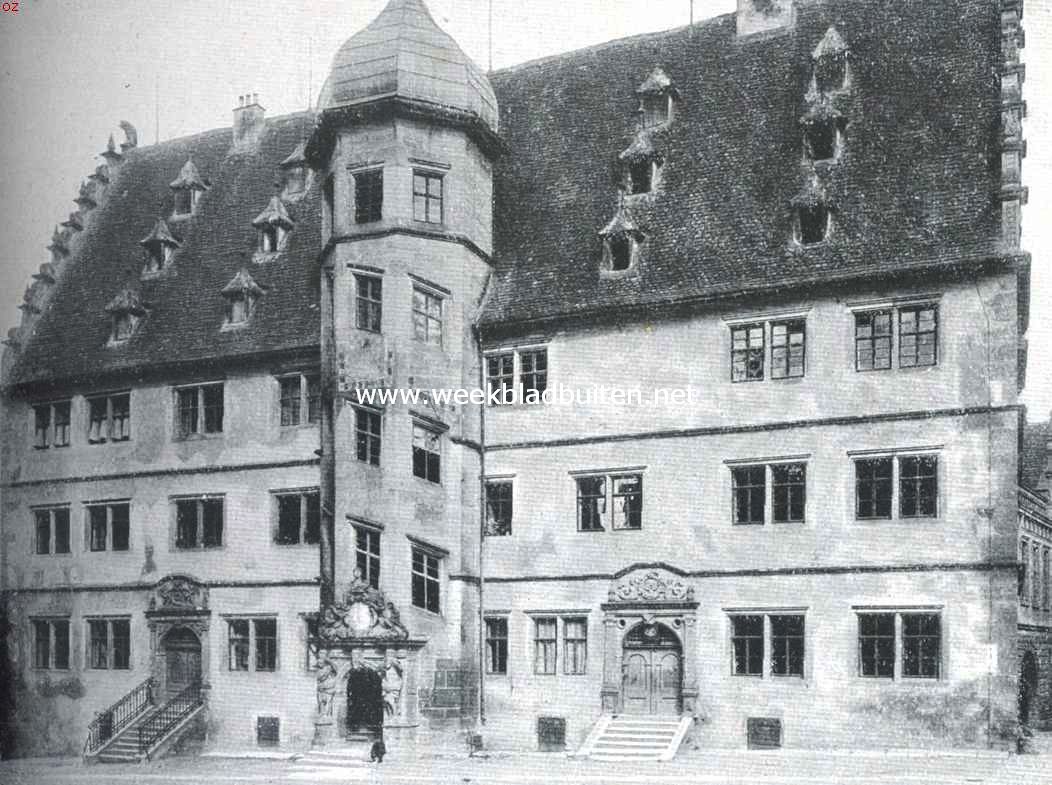 Rothenburg ob der Tauber. Het Gymnasium