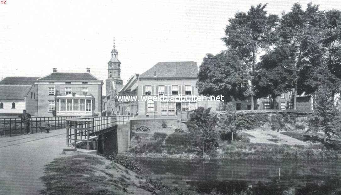Buren. Toegang tot het stadje van den Tielschen kant