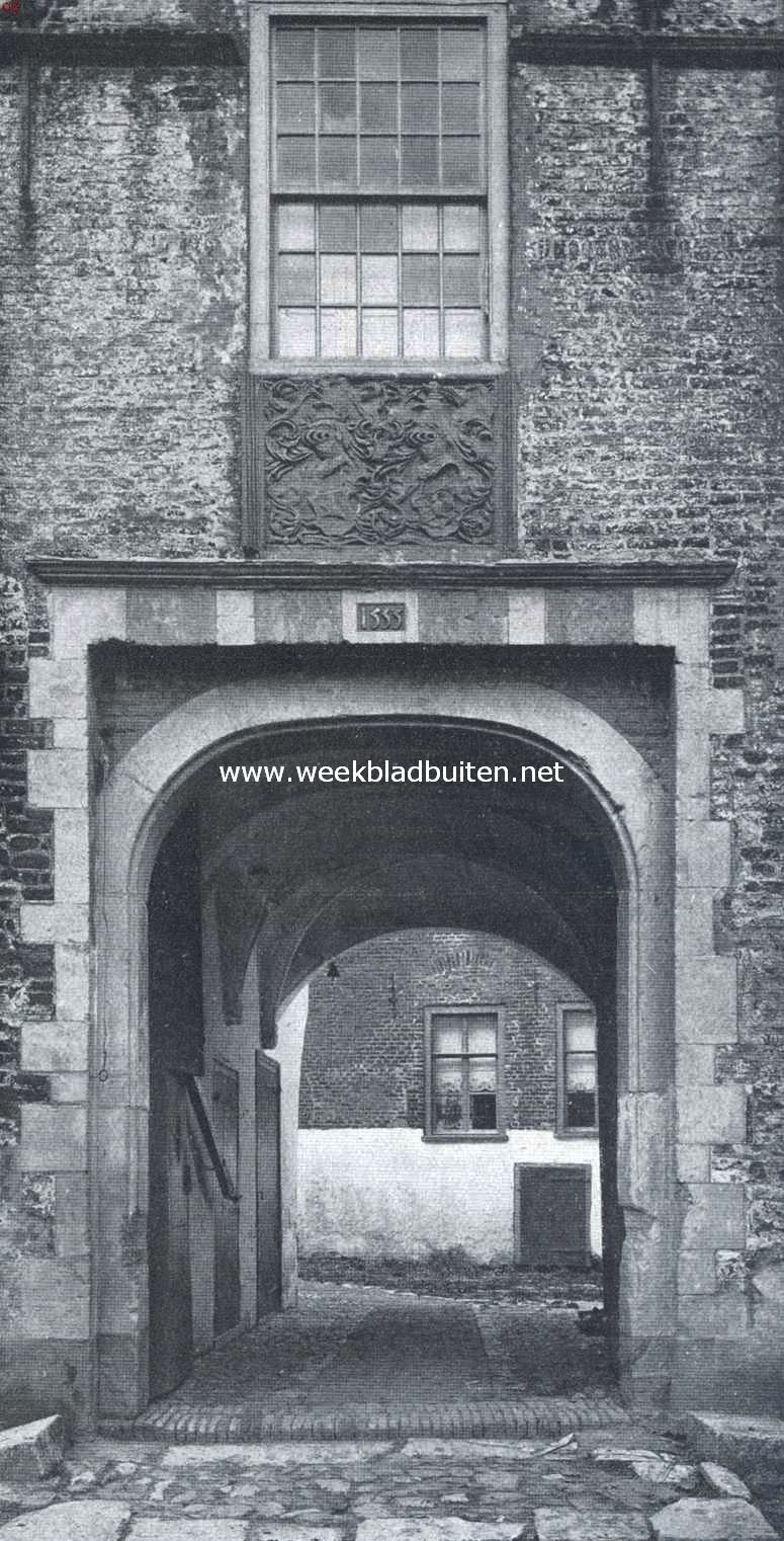 Het kasteel Hernen. De Slotpoort