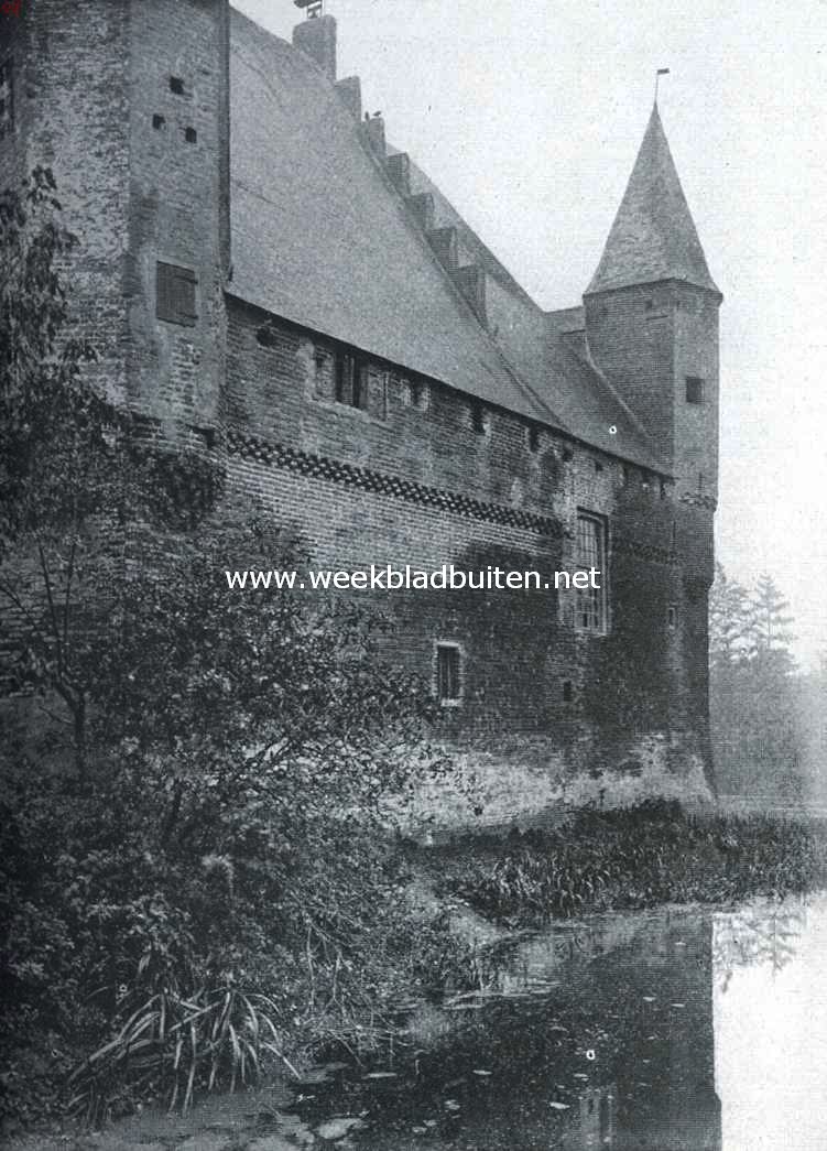 Het kasteel Hernen. De rechtervleugel