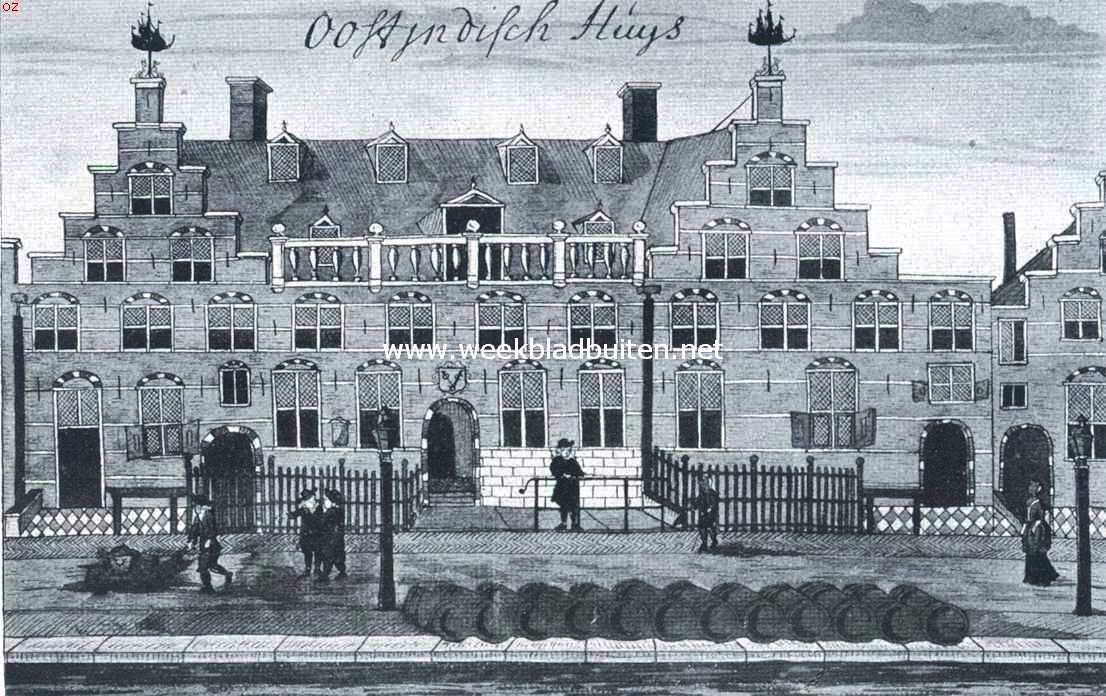 Het Oost-Indische Huis te Delft, vóór de verbouwing van 1722