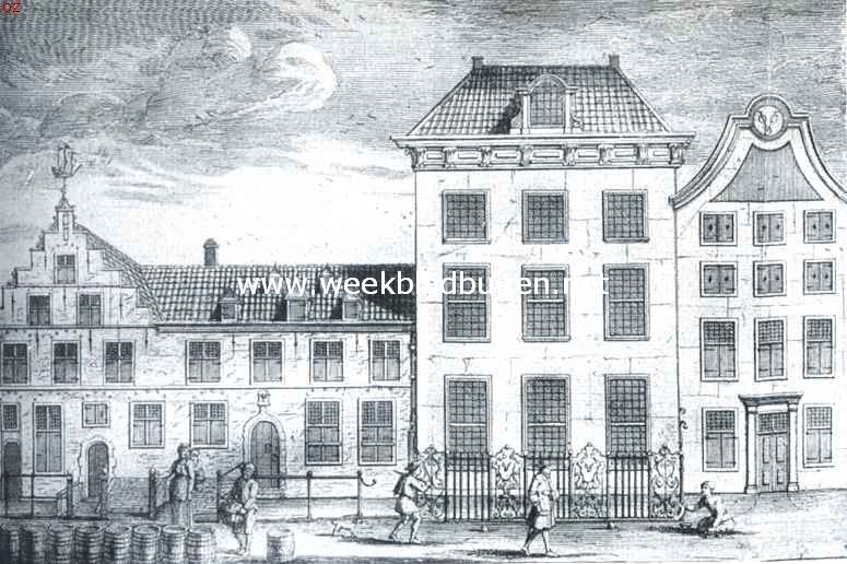 Het Oost-Indische Huis te Delft, na de verbouwing in 1722