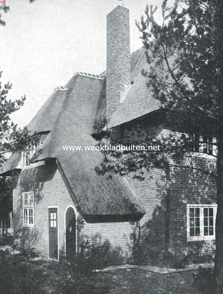 Rieten daken. D�tail 