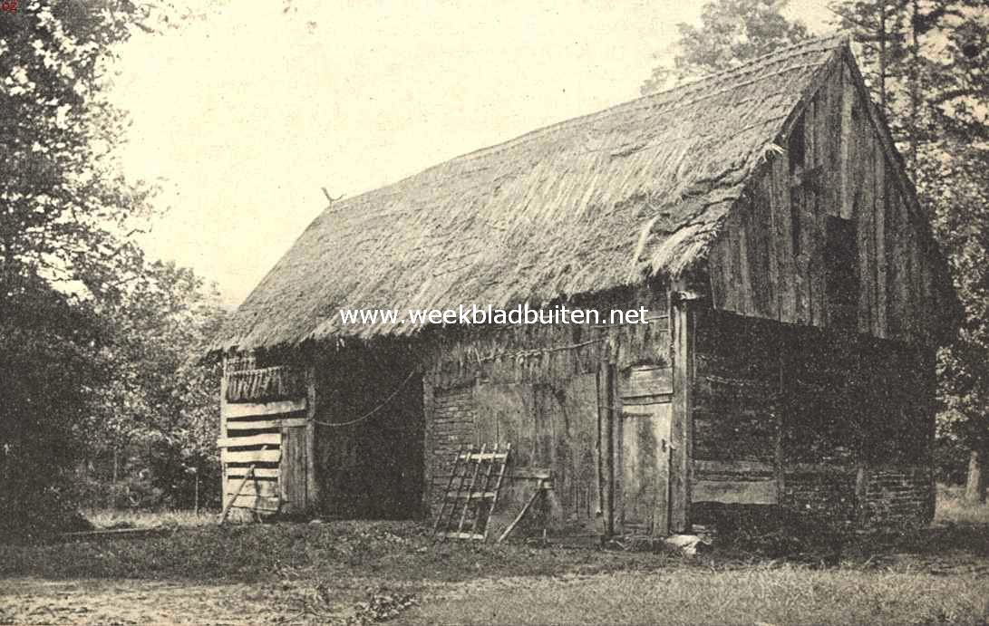 Het Nederl. Openlucht Museum. Saksische wagenschuur te Vasse bij Ootmarsum