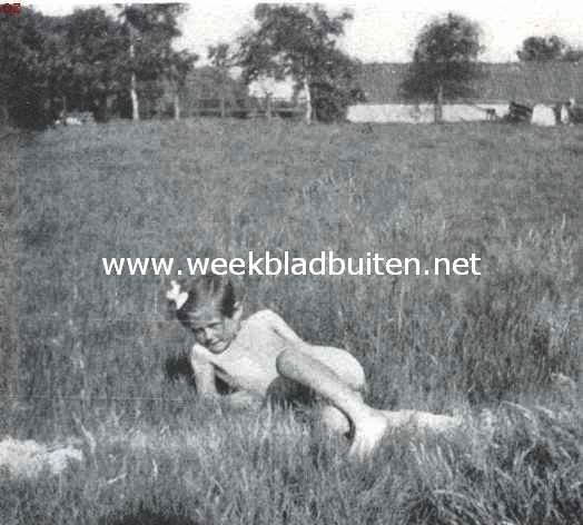 Buiten. Een herinnering aan de heete Septemberdagen. 11 September 1919 (30,9 graden Cels.)