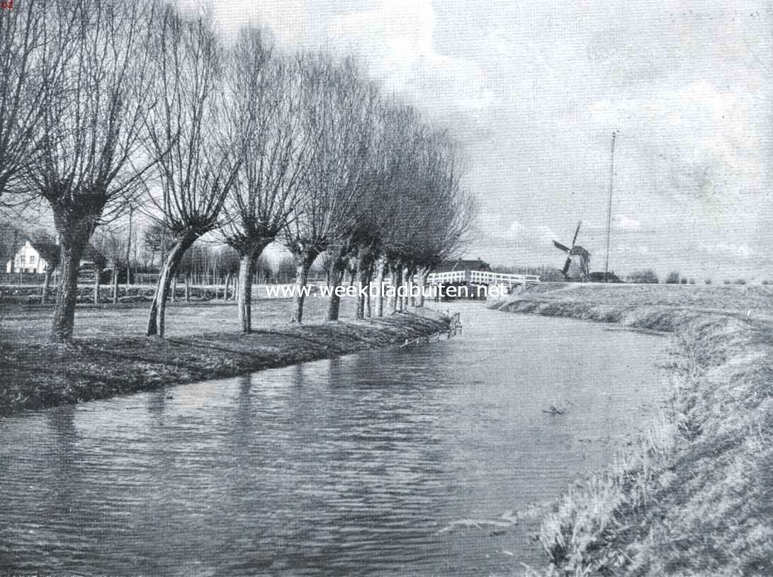 Heenvliet en de rune Ravestein. Het overblijfsel van den eertijds zeer breeden stroom de Bornisse bij Heenvliet