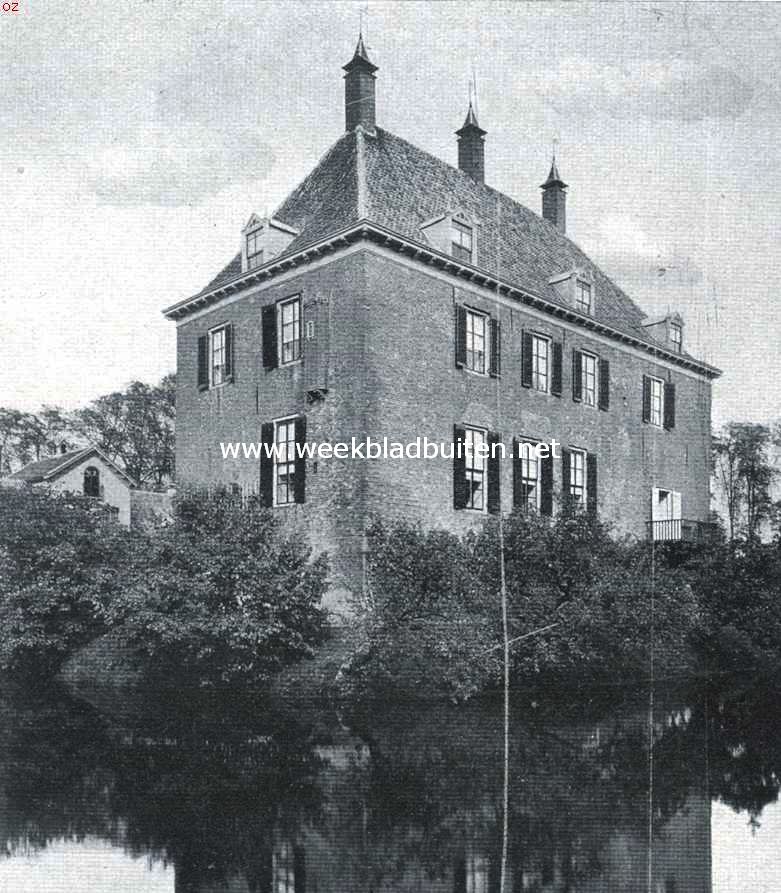 Het Huis te Ophemert. Uit het zuiden gezien