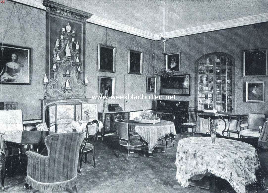 Het Huis te Ophemert. De salon