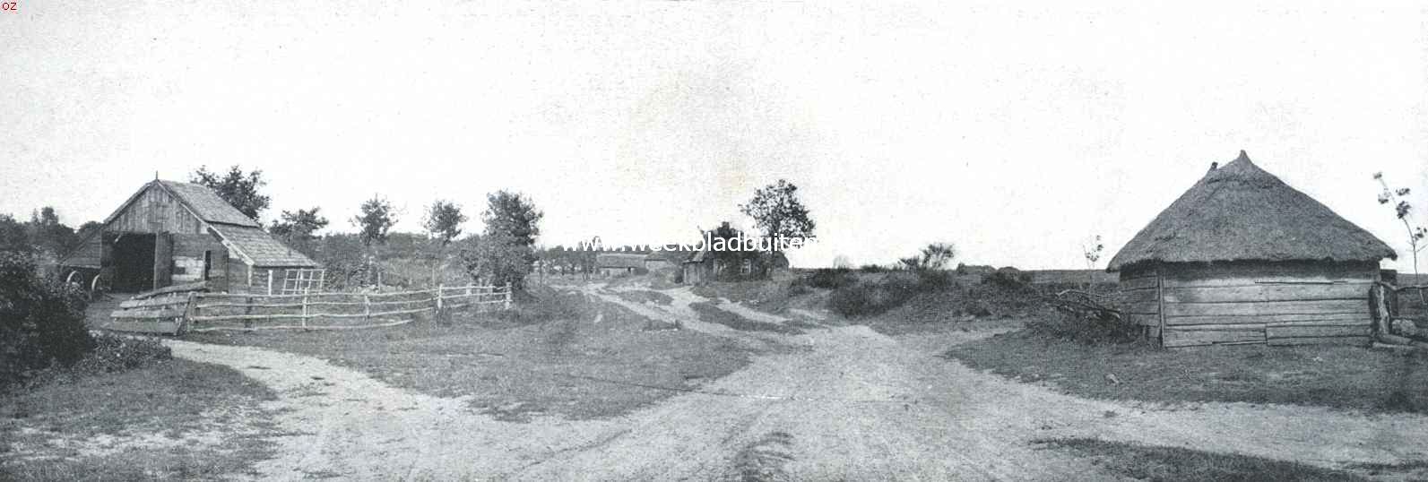 Diever en Dwingelo. Landweg bij Diever