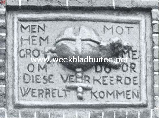 Een Heusdensche curiositeit. Gevelsteen te Heusden