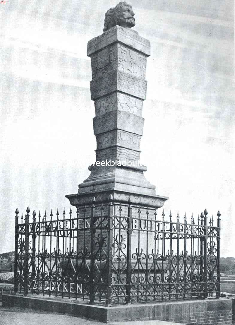 De Steenen Man van Harlingen. Het gedenkteeken op den zeedijk, opgericht ter eere van Caspar de Robles
