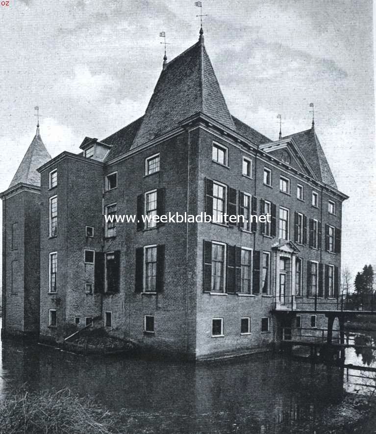 Het kasteel Hardenbroek. Gezien van het zuidwesten