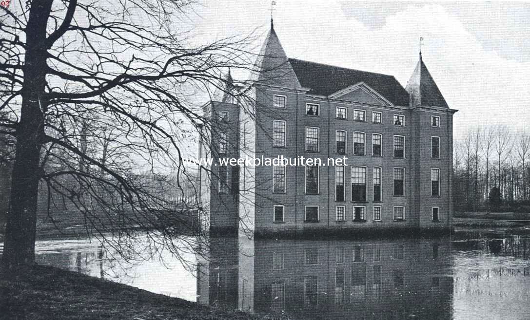 Het kasteel Hardenbroek. Achterzijde
