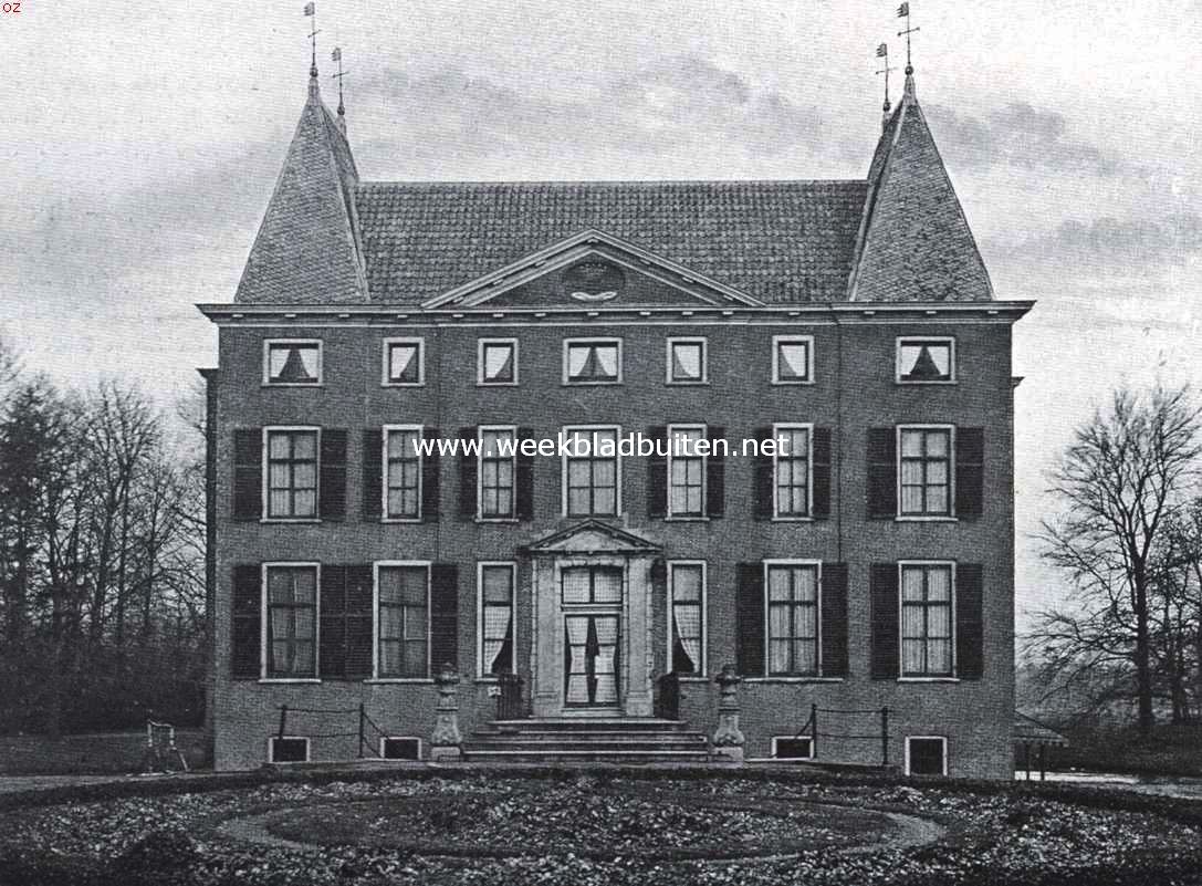 Het kasteel Hardenbroek. Voorgevel