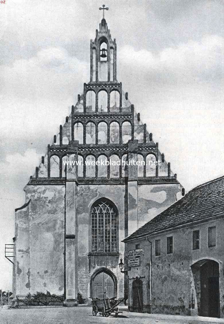 Van de Wenden en hun land. Oude Wendische kerk te Kamersz (Saksen)