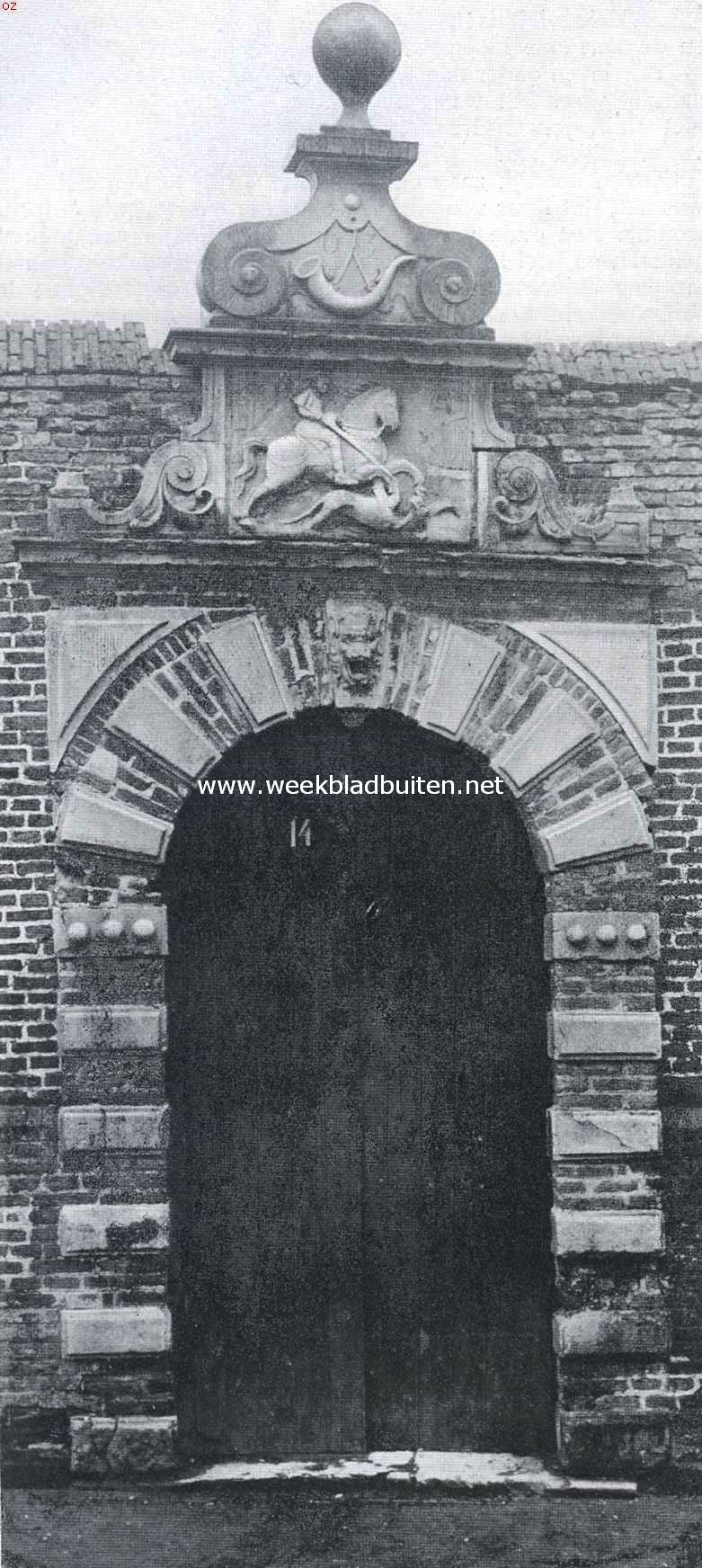 De Doelen te Hoorn. Het St. Jorispoortje van het Doelenplein