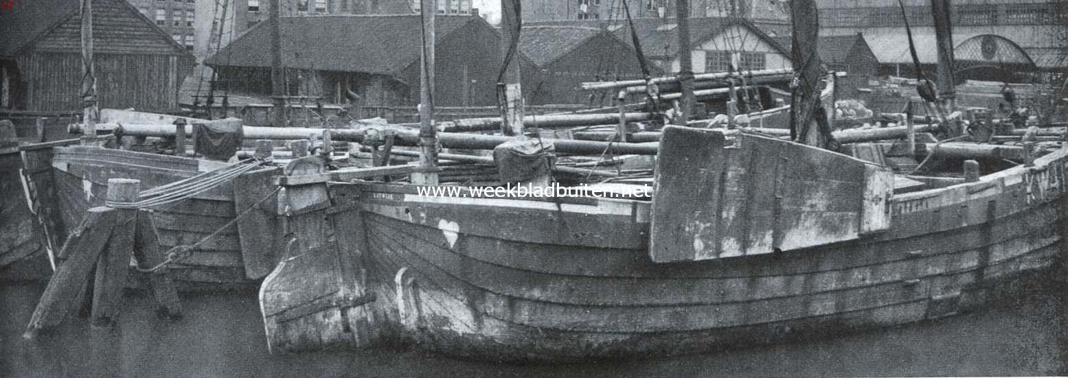 Onze houten schepen van de binnenvaart en de visscherij. Katwijksche bommen