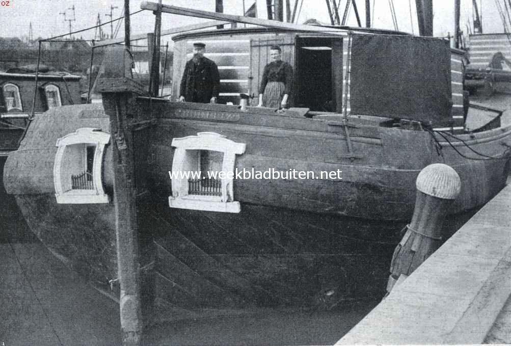 Onze houten schepen van de binnenvaart en de visscherij. Kof