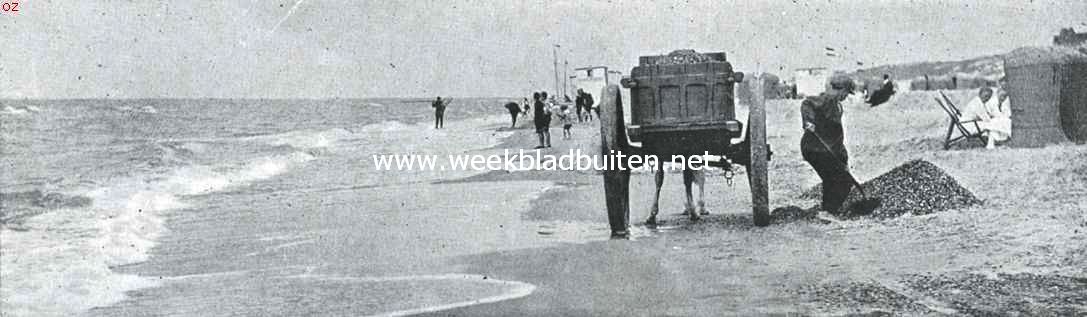 De Egmonden. Aan het strand te Egmond aan Zee