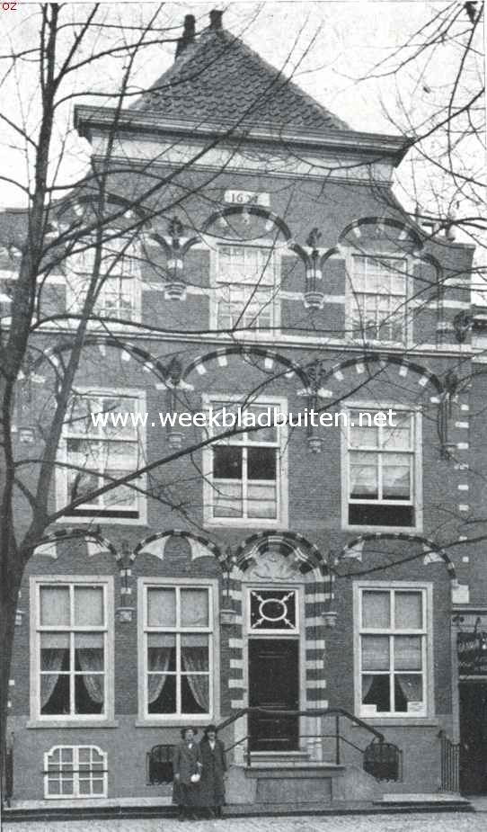 Zeventiende-eeuwsch huis aan de Koornmarkt te Delft