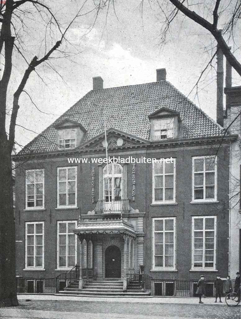 Het huis van Jan de Witt. Voorgevel