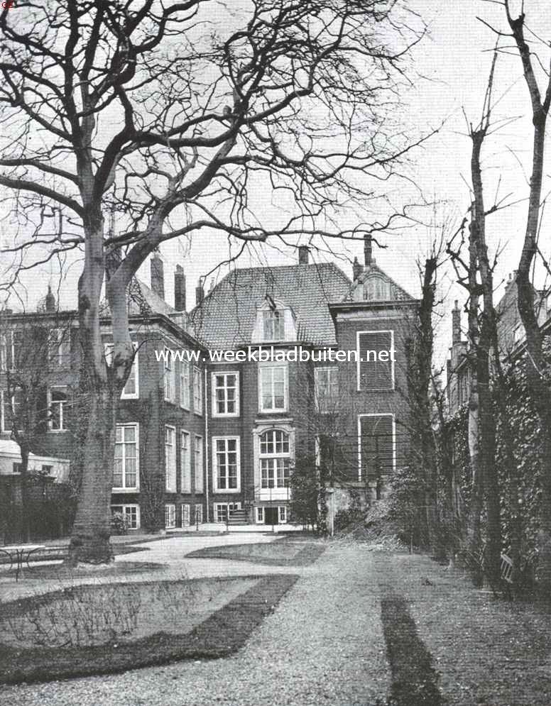 Het huis van Jan de Witt. Achtergevel