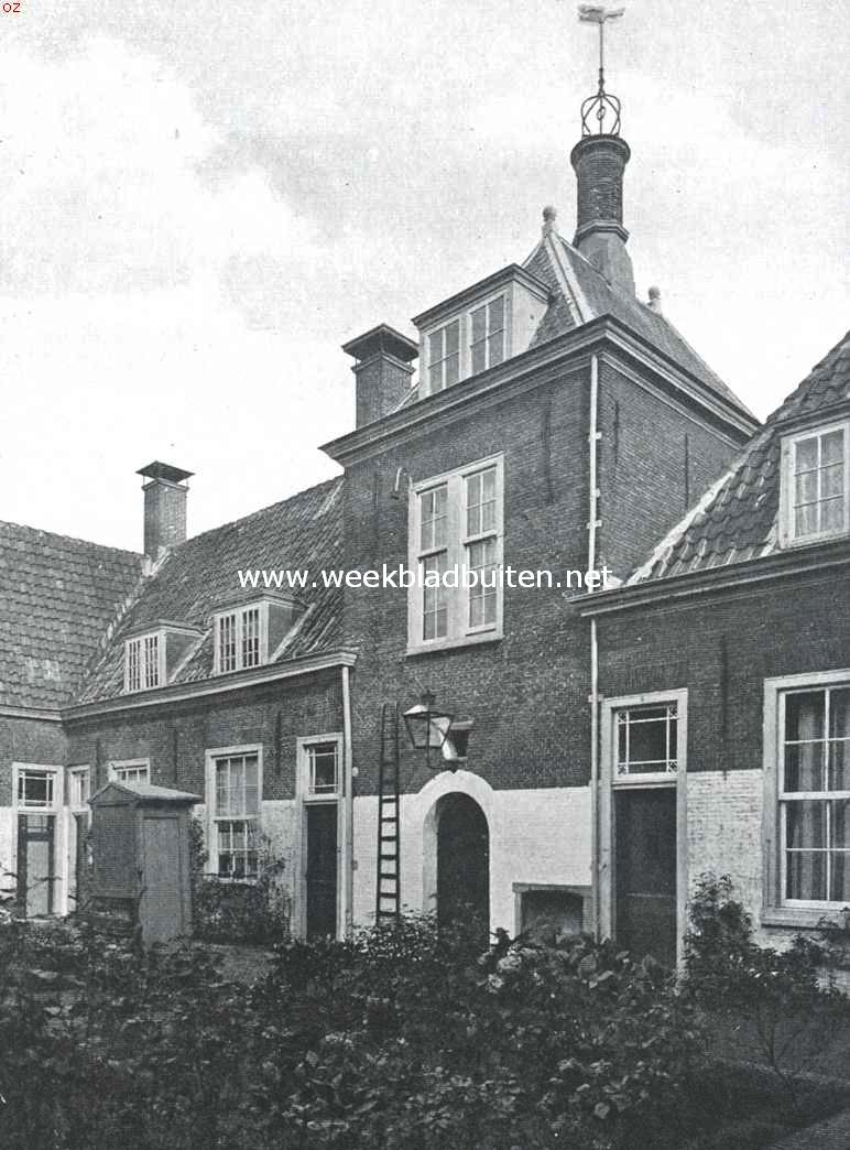 Binnenplaats van Pieter Loridan's hof te Leiden