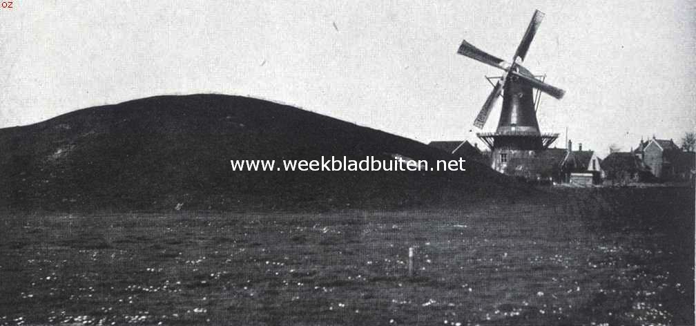 Wassenaar. De heuvel op het weiland bij Wassenaar, waaronder de overblijfselen van den burcht begraven zouden zijn