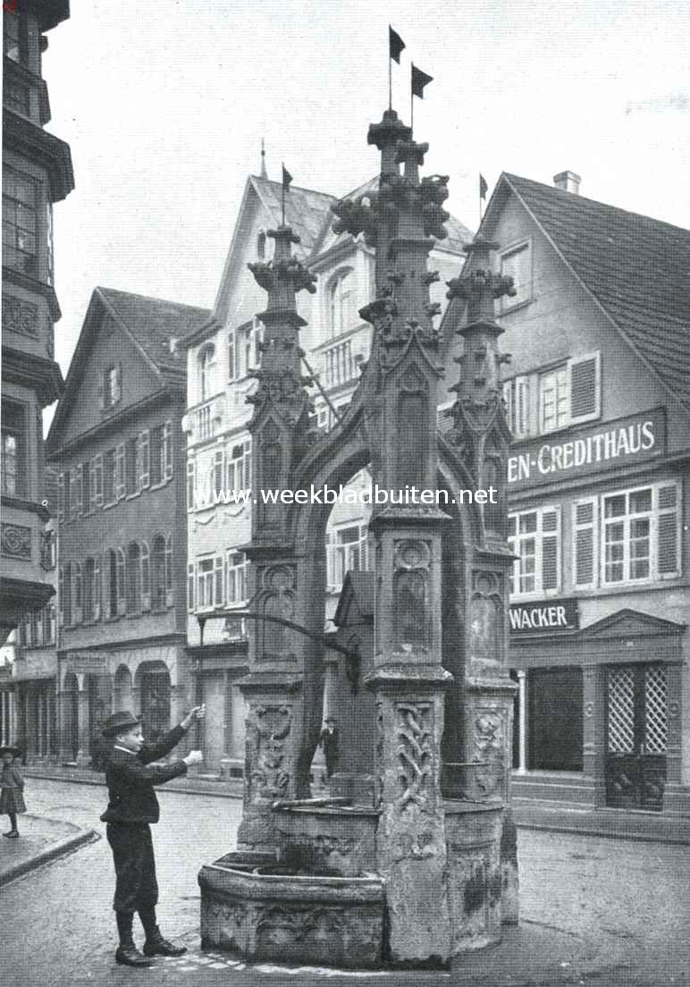 De Lindenbrunnen te Reutlingen van 1544