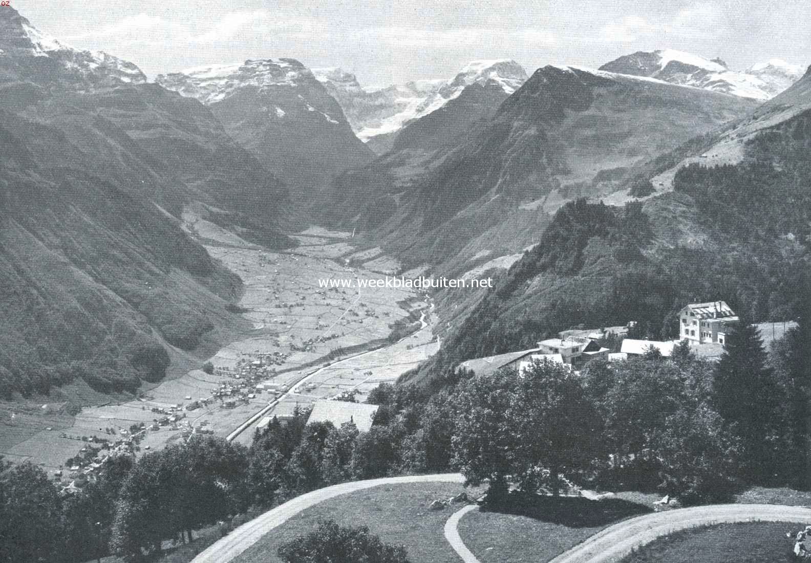 Het Glarnerland. Het Braunwald met de Tdi-keten