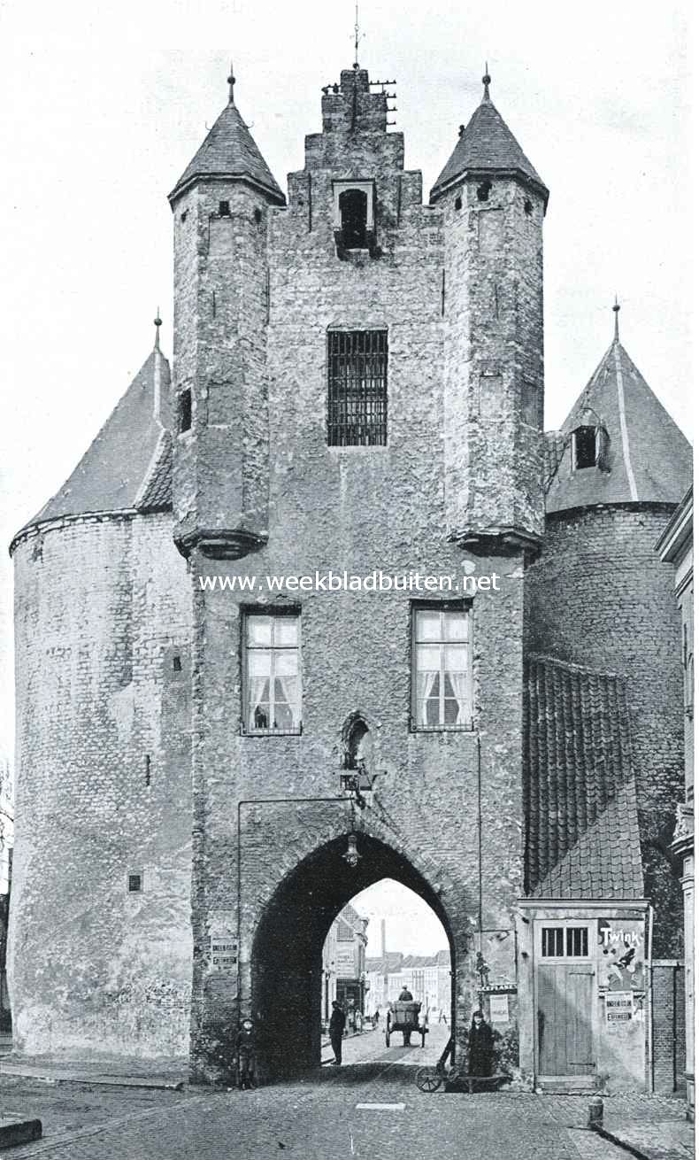 De Lieve Vrouwe- of Gevangenpoort te Bergen op Zoom, binnenzijde