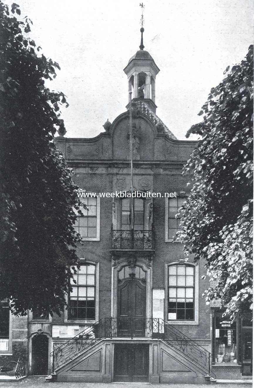 Het stadhuis te Geertruidenberg