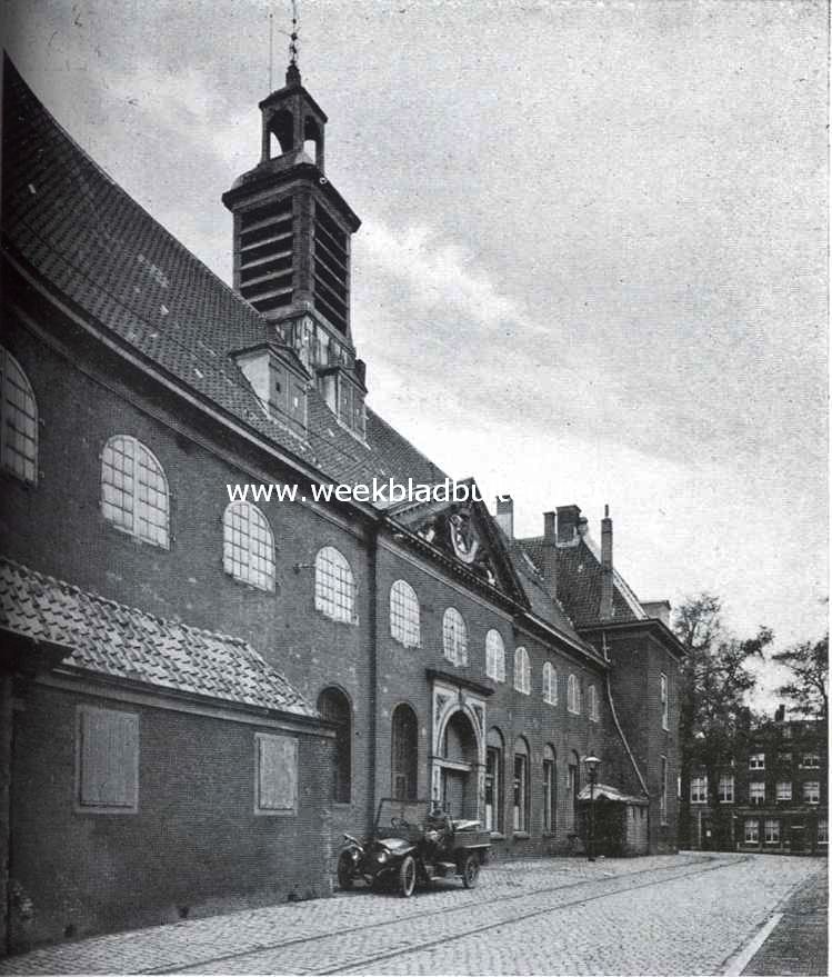 Zijgevel van de kanonnengieterij te 's Gravenhage