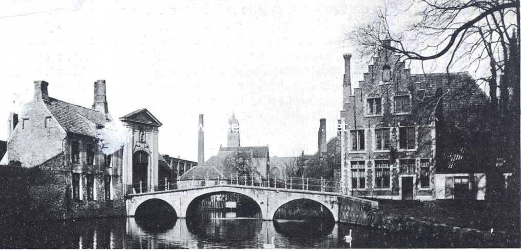 De ingang van het Begijnhof te Brugge