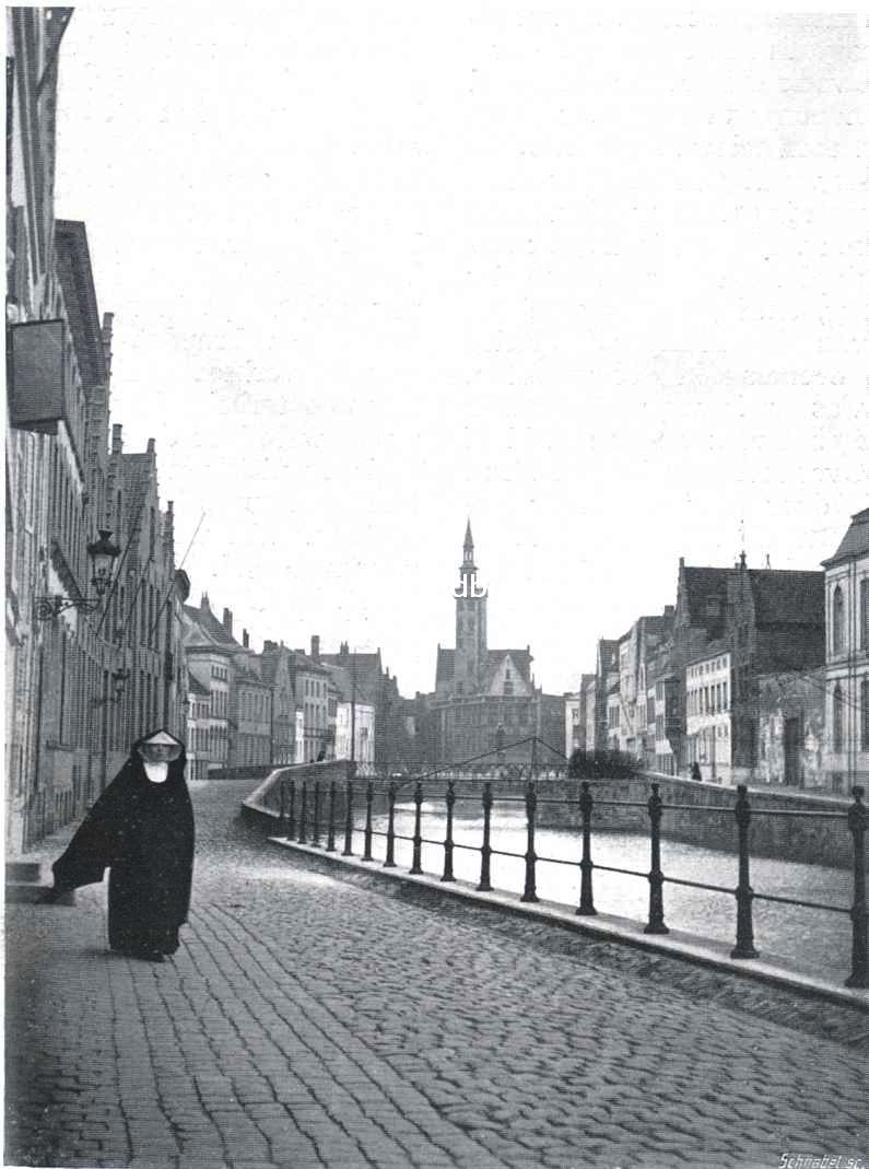 Brugge. De Spiegelkaai